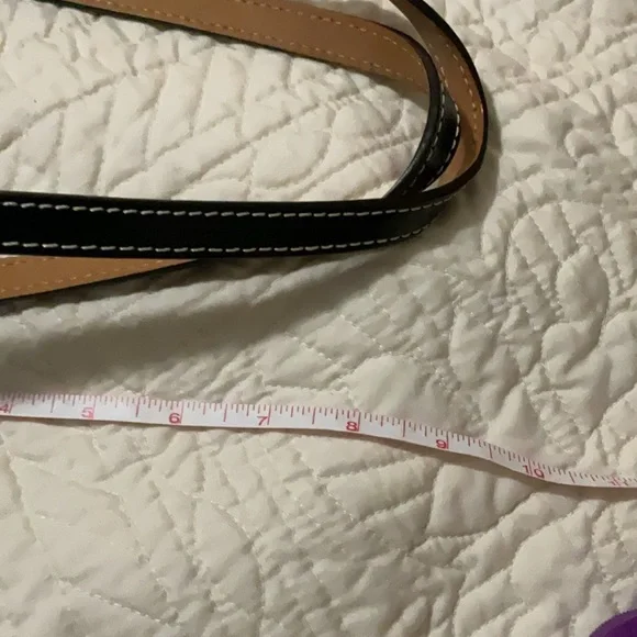 Dooney & Bourke Black Leather Tote Bag - Picture 8 of 14